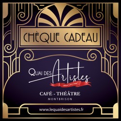 Bon cadeau théâtre